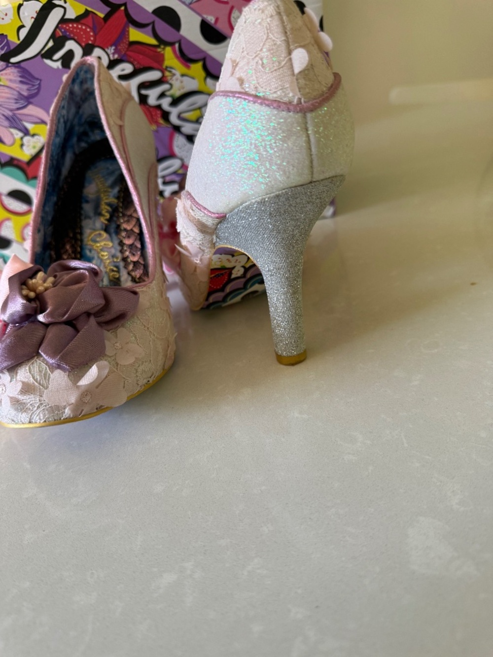 Irregular Choice “Peach Melba” Heels – Size EU 40 (Runs Small)